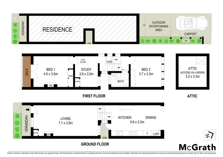 Floorplan of Homely house listing, 57 Campbell Street, Glebe NSW 2037