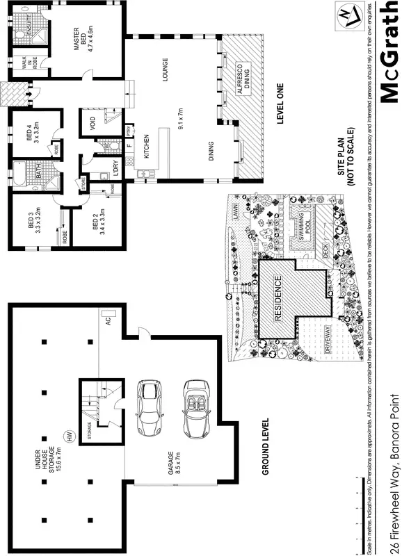 Floorplan of Homely house listing, 26 Firewheel Way, Banora Point NSW 2486