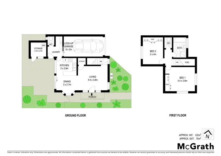 Floorplan of Homely townhouse listing, 1/8A Balgownie Road, Fairy Meadow NSW 2519