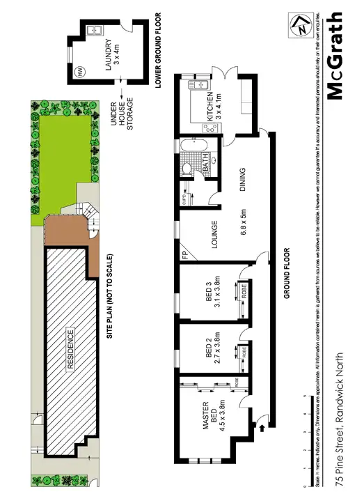 Floorplan of Homely house listing, 75 Pine Street, Randwick NSW 2031