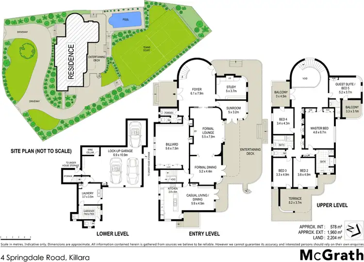 Floorplan of Homely house listing, 4 Springdale Road, Killara NSW 2071