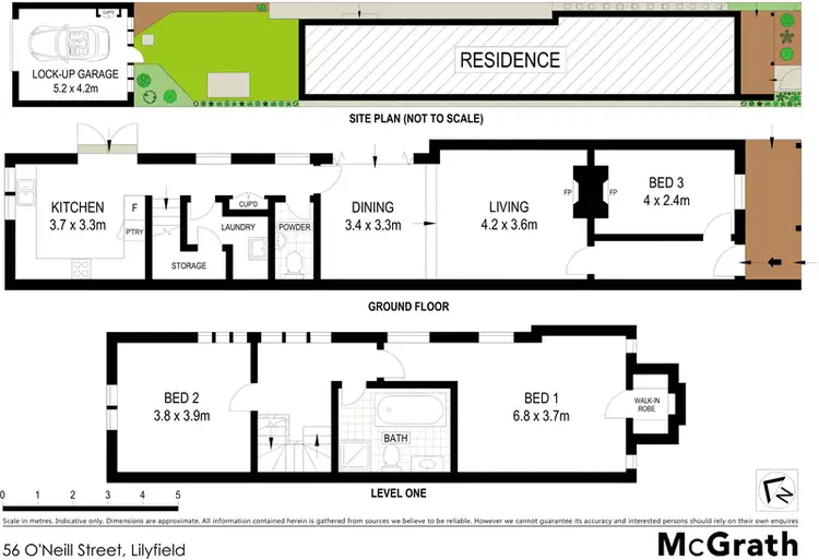 Floorplan of Homely house listing, 56 O'Neill Street, Lilyfield NSW 2040