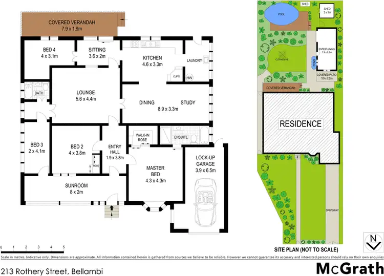 Floorplan of Homely house listing, 213 Rothery Street, Bellambi NSW 2518