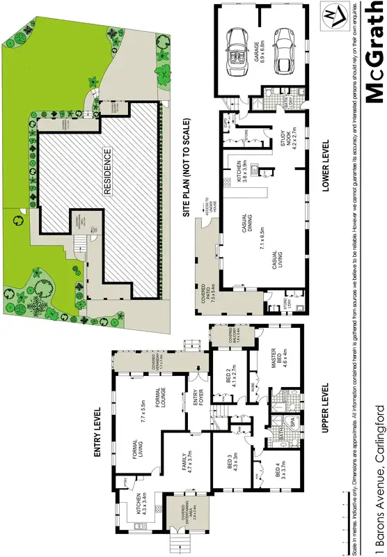 Floorplan of Homely house listing, 1 Barons Avenue, Carlingford NSW 2118