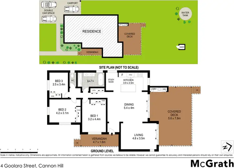 Floorplan of Homely house listing, 4 Goolara Street, Cannon Hill QLD 4170
