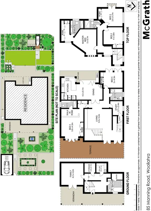 Floorplan of Homely house listing, 85 Manning Road, Woollahra NSW 2025