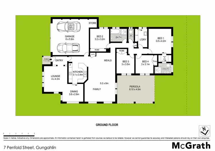 Floorplan of Homely house listing, Penfold Street, Gungahlin ACT 2912