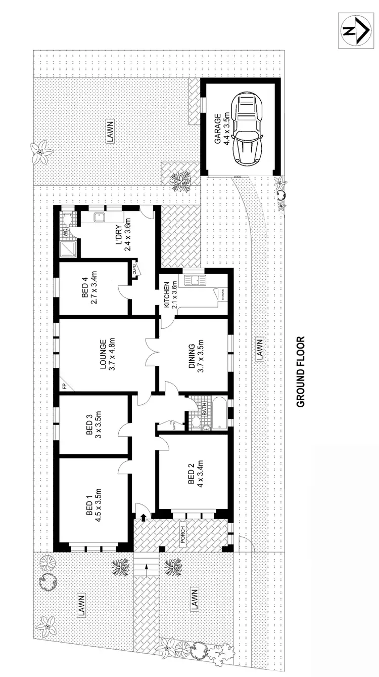 Floorplan of Homely house listing, 97 Manning Road, Double Bay NSW 2028