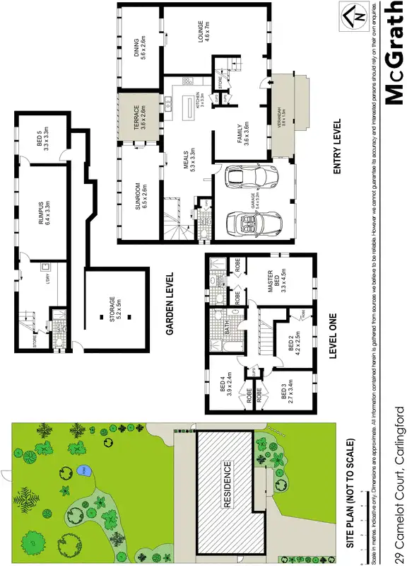 Floorplan of Homely house listing, 29 Camelot Court, Carlingford NSW 2118