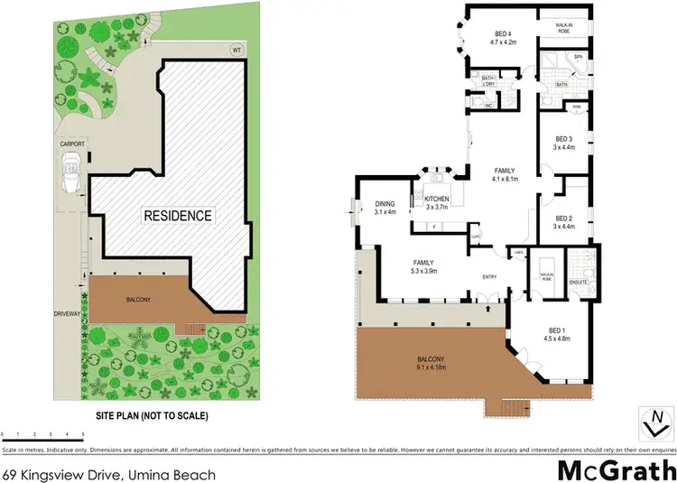 Floorplan of Homely house listing, 69 Kingsview Drive, Umina Beach NSW 2257