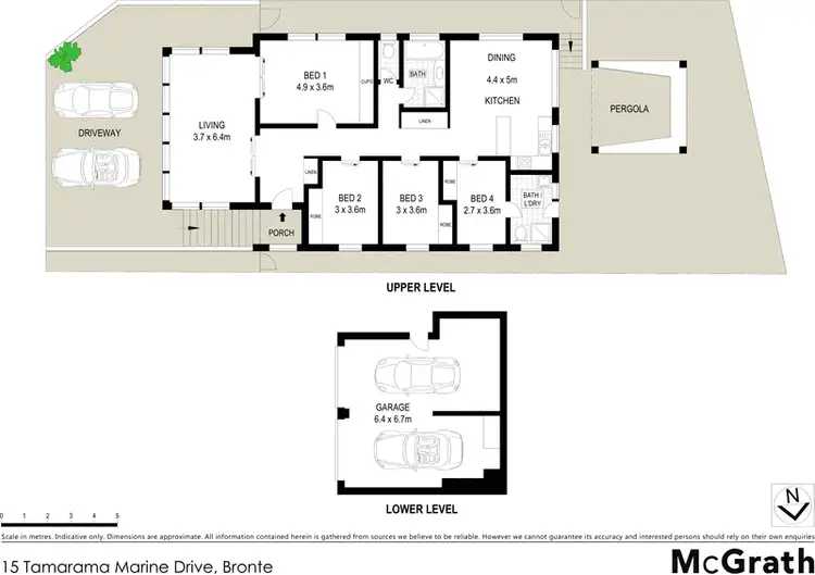 Floorplan of Homely house listing, 15 Tamarama Marine Drive, Bronte NSW 2024