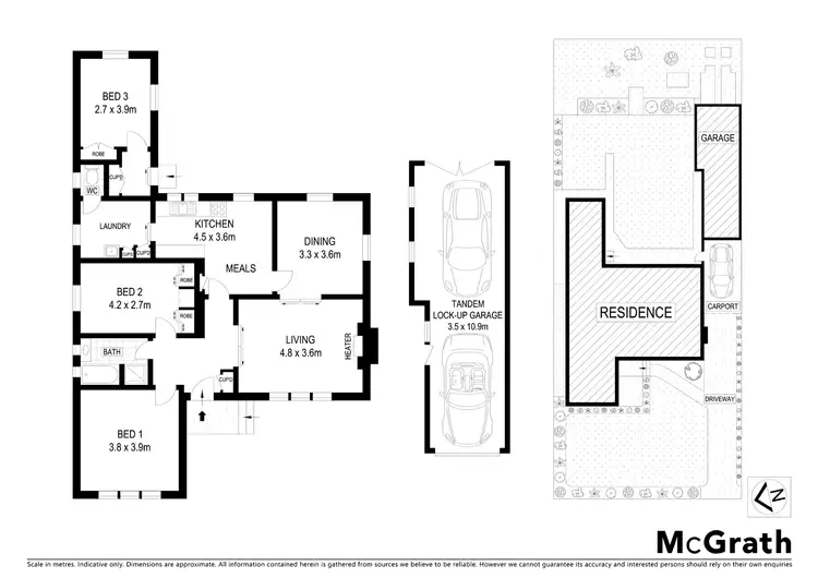 Floorplan of Homely house listing, 8 Tambet Street, Bentleigh East VIC 3165