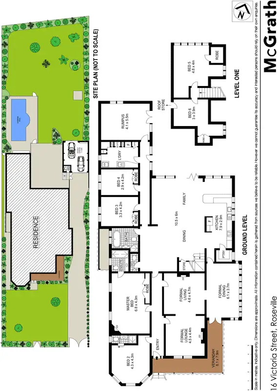Floorplan of Homely house listing, 16 Victoria Street, Roseville NSW 2069