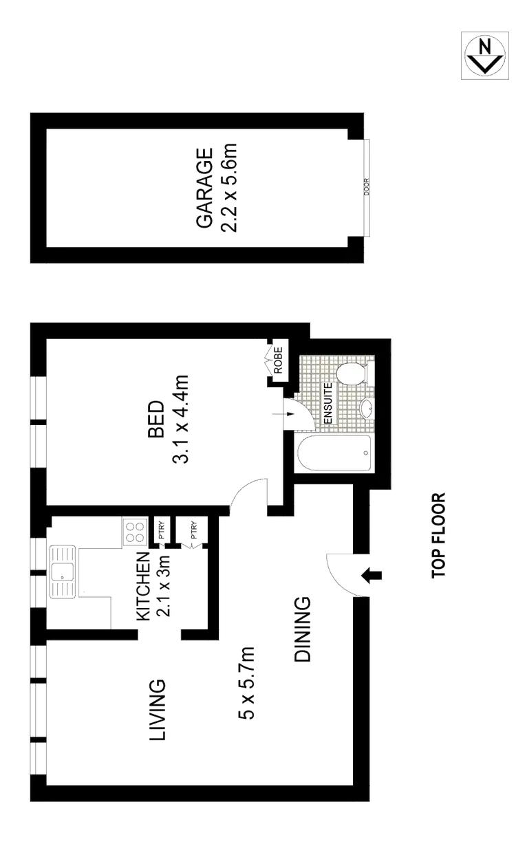 Floorplan of Homely apartment listing, 85/94 Wentworth Road, Strathfield NSW 2135