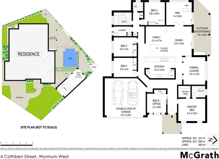 Floorplan of Homely house listing, 4 Cathben Court, Wynnum West QLD 4178