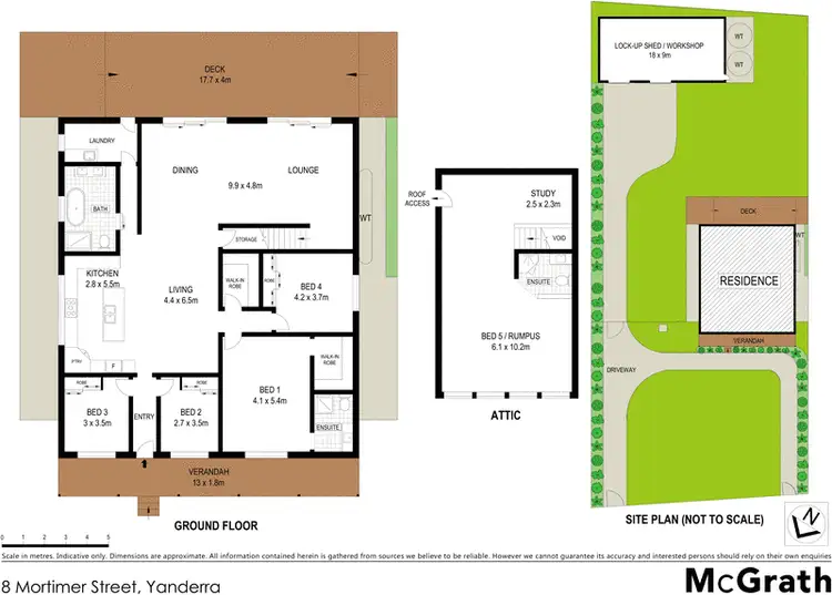 Floorplan of Homely house listing, 8 Mortimer Street, Yanderra NSW 2574