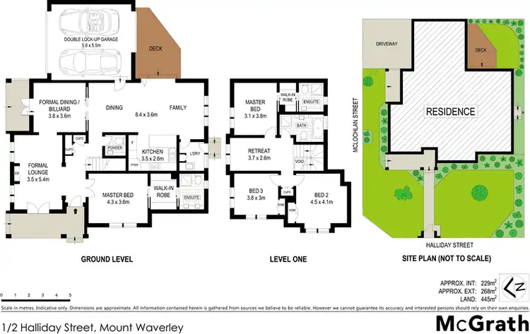Floorplan of Homely townhouse listing, 1/2 Halliday Street, Mount Waverley VIC 3149