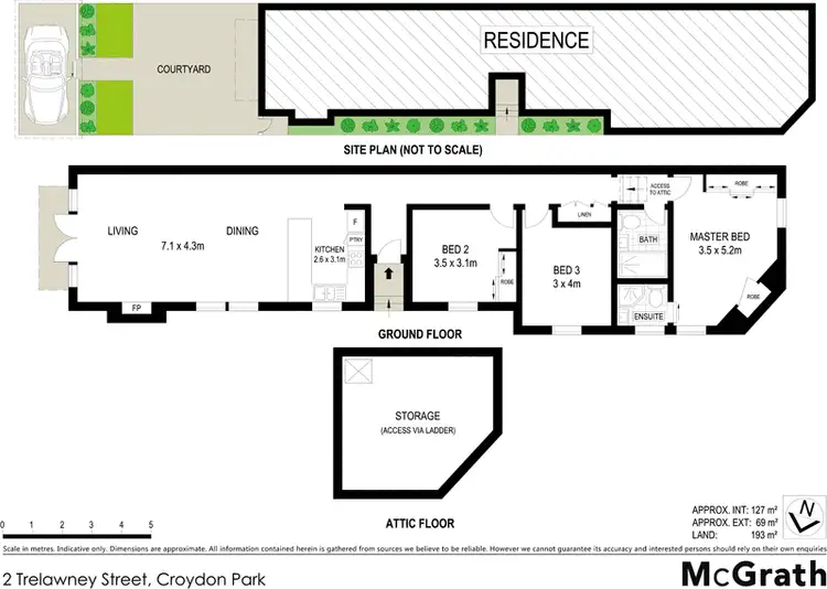Floorplan of Homely house listing, 2 Trelawney Street, Croydon Park NSW 2133