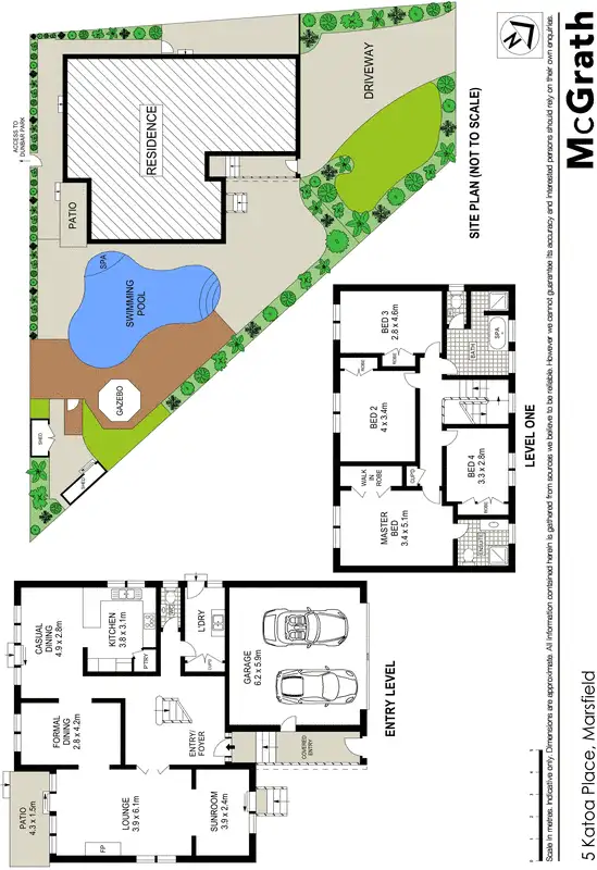 Floorplan of Homely house listing, 5 Katoa Place, Marsfield NSW 2122