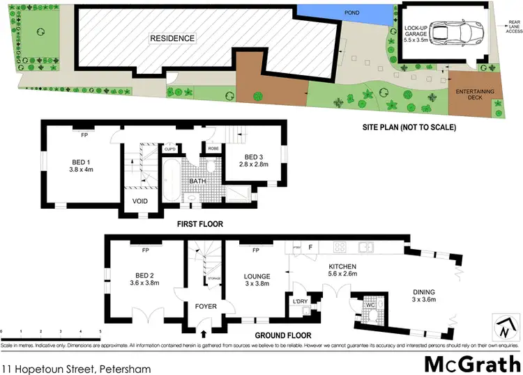 Floorplan of Homely house listing, 11 Hopetoun Street, Petersham NSW 2049