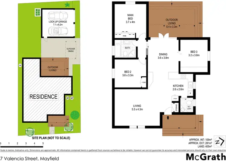 Floorplan of Homely house listing, 7 Valencia Street, Mayfield NSW 2304