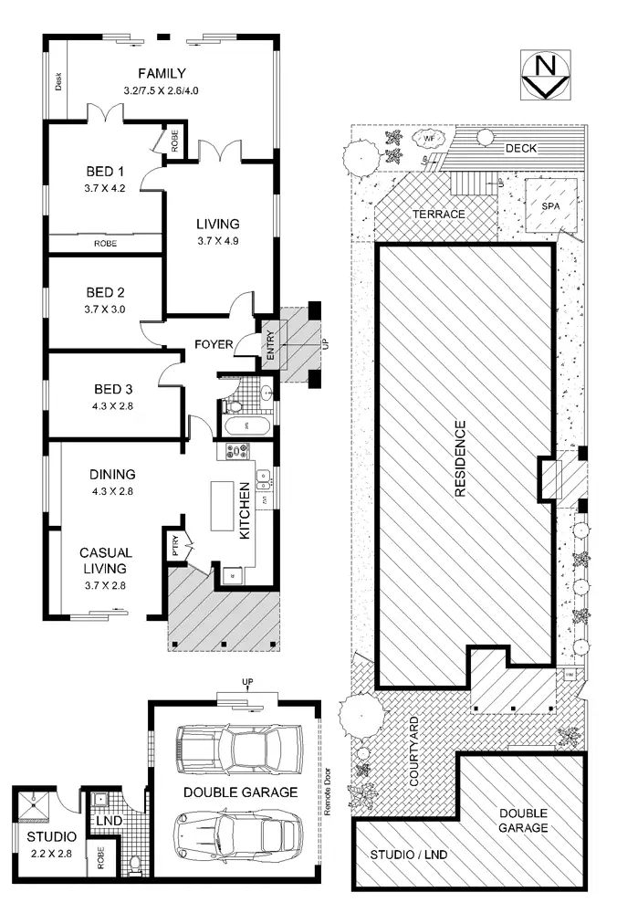 Floorplan of Homely house listing, 26 Cross Street, Bronte NSW 2024