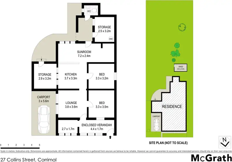 Floorplan of Homely house listing, 27 Collins Street, Corrimal NSW 2518