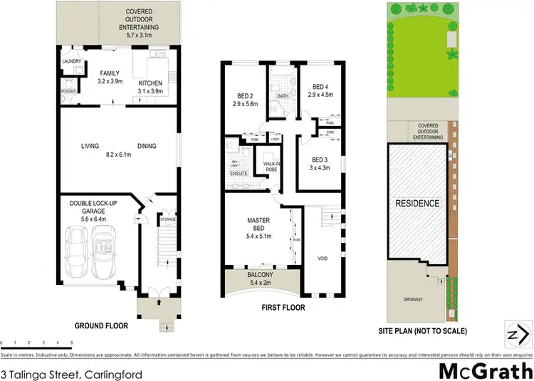 Floorplan of Homely house listing, 3 Talinga Street, Carlingford NSW 2118