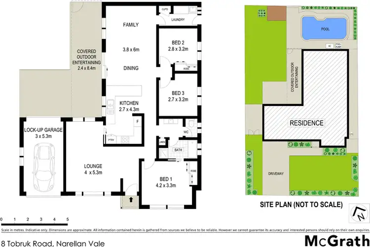 Floorplan of Homely house listing, 8 Tobruk Road, Narellan Vale NSW 2567