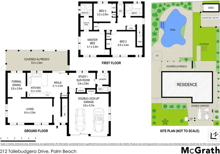 Floorplan of Homely house listing, 212 Tallebudgera Drive, Palm Beach QLD 4221