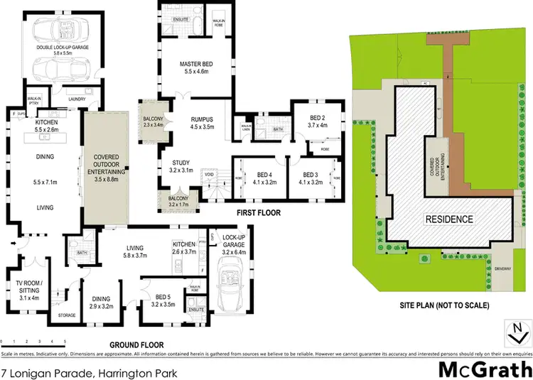 Floorplan of Homely house listing, 7 Lonigan Parade, Harrington Park NSW 2567