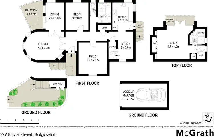 Floorplan of Homely apartment listing, 2/9 Boyle Street, Balgowlah NSW 2093
