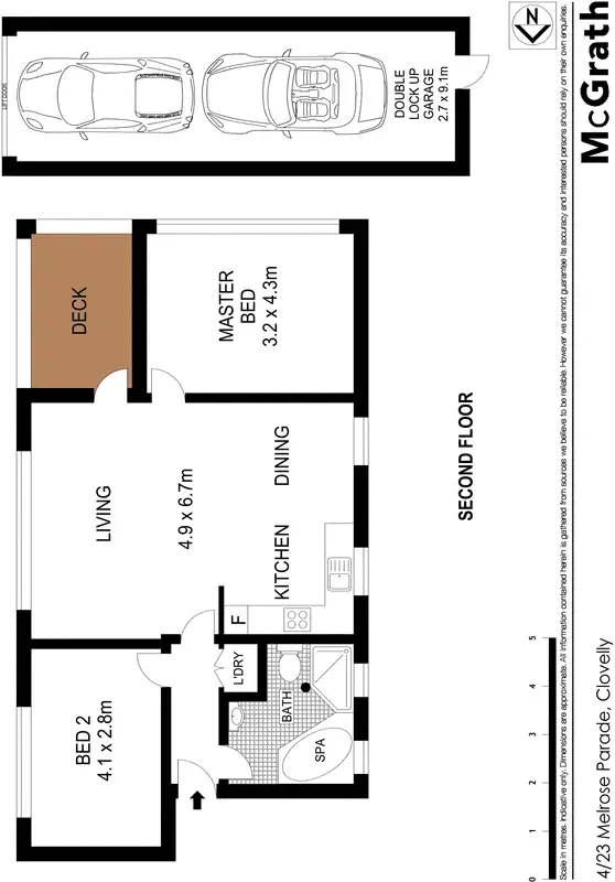Floorplan of Homely apartment listing, 4/23 Melrose Parade, Clovelly NSW 2031