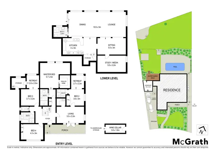 Floorplan of Homely house listing, 9 Norma Crescent, Cheltenham NSW 2119