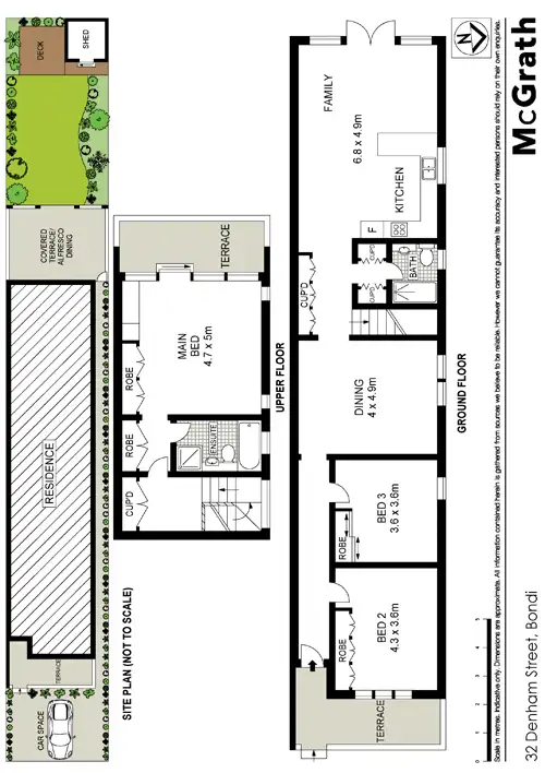 Floorplan of Homely house listing, 32 Denham Street, Bondi NSW 2026