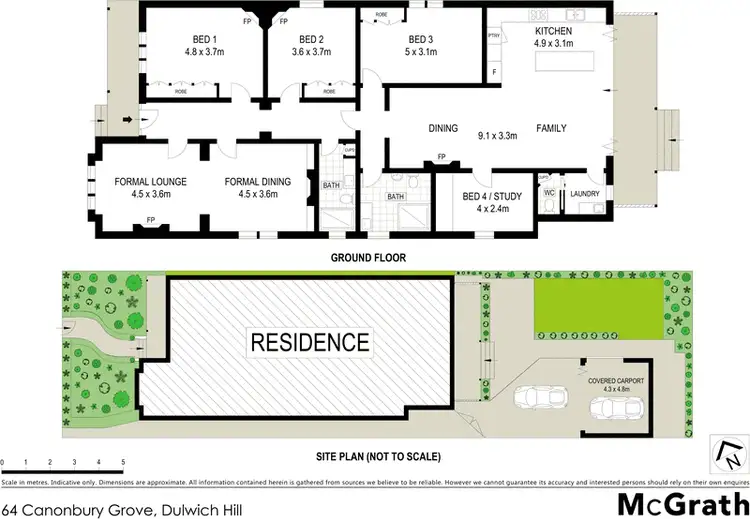 Floorplan of Homely house listing, 64 Canonbury Grove, Dulwich Hill NSW 2203