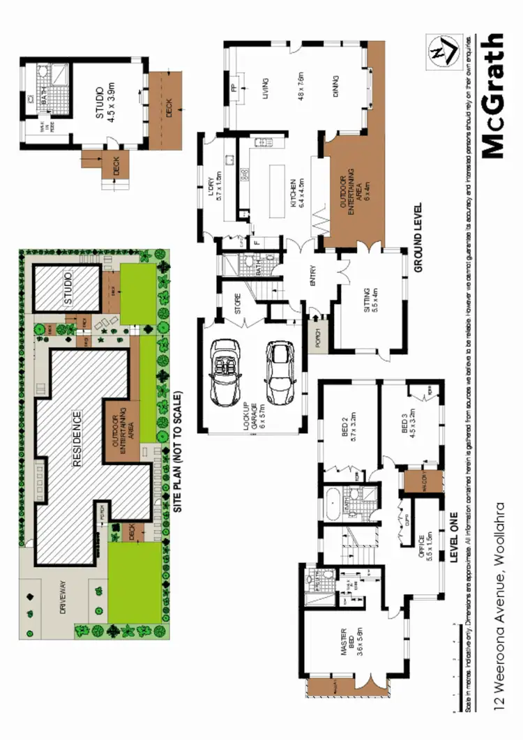 Floorplan of Homely house listing, 12 Weeroona Avenue, Woollahra NSW 2025