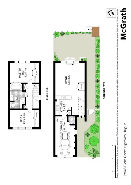 Floorplan of Homely townhouse listing, 19/543 Gold Coast Highway, Tugun QLD 4224