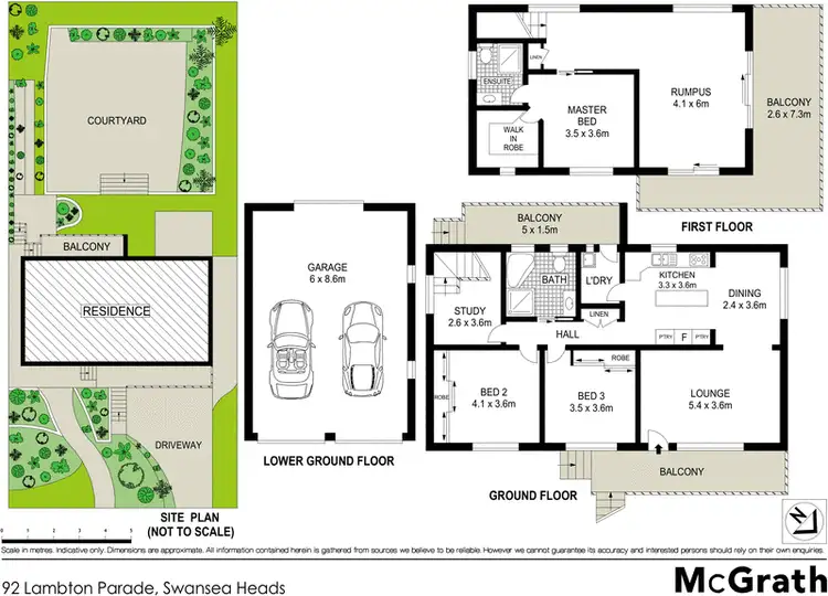 Floorplan of Homely house listing, 92 Lambton Parade, Swansea Heads NSW 2281