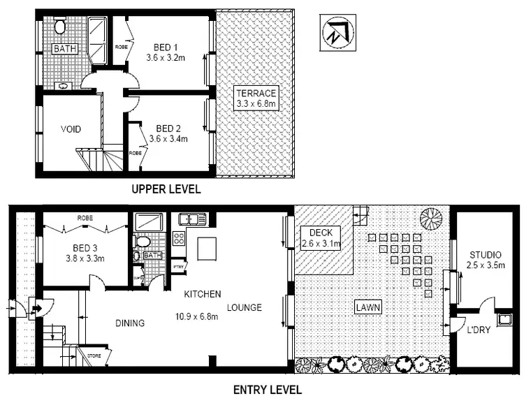 Floorplan of Homely house listing, 40 Chelmsford Street, Newtown NSW 2042