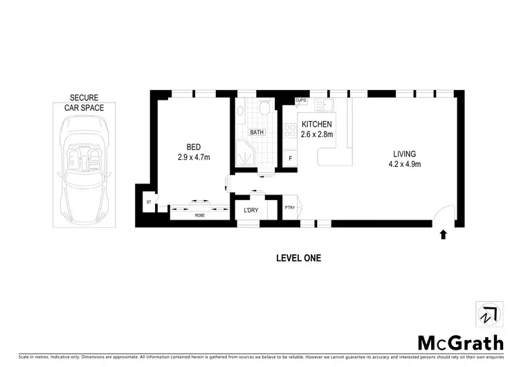 Floorplan of Homely apartment listing, 19/4 Stokes Street, Lane Cove NSW 2066