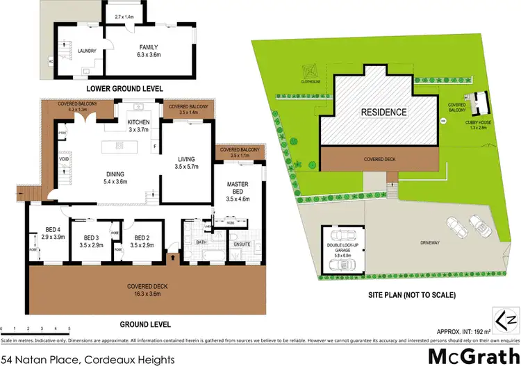 Floorplan of Homely house listing, 54 Natan Place, Cordeaux Heights NSW 2526