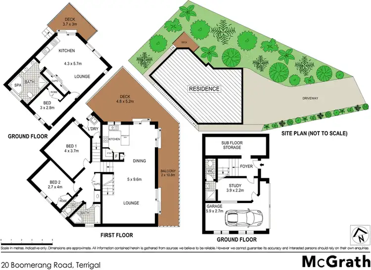 Floorplan of Homely house listing, 20 Boomerang Road, Terrigal NSW 2260