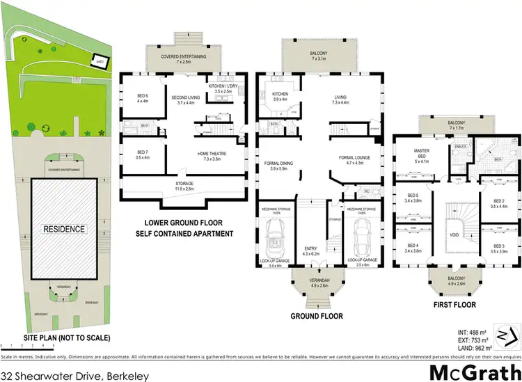 Floorplan of Homely house listing, 32 Shearwater Drive, Berkeley NSW 2506