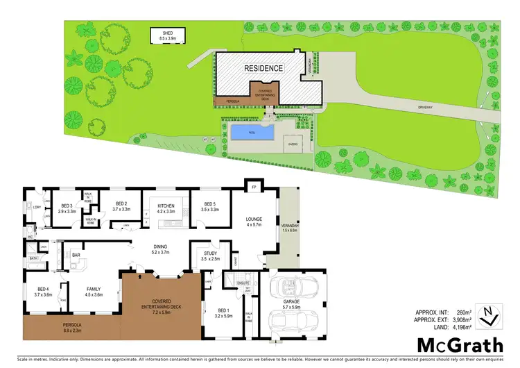 Floorplan of Homely house listing, 8 Koloona Drive, Tapitallee NSW 2540