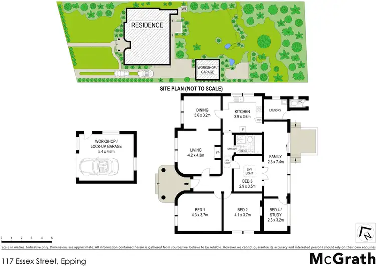Floorplan of Homely house listing, 117 Essex Street, Epping NSW 2121