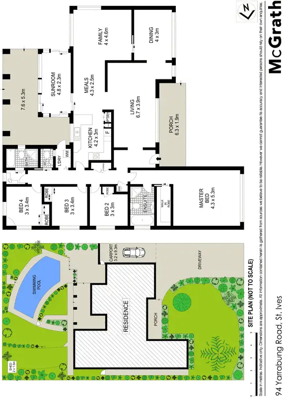 Floorplan of Homely house listing, 94 Yarrabung Road, St Ives NSW 2075