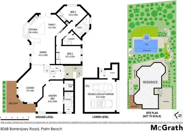 Floorplan of Homely house listing, 806B Barrenjoey Road, Palm Beach NSW 2108