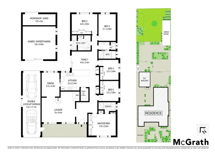 Floorplan of Homely house listing, 104 Oxford Road and 23 Kookaburra Street, Ingleburn NSW 2565