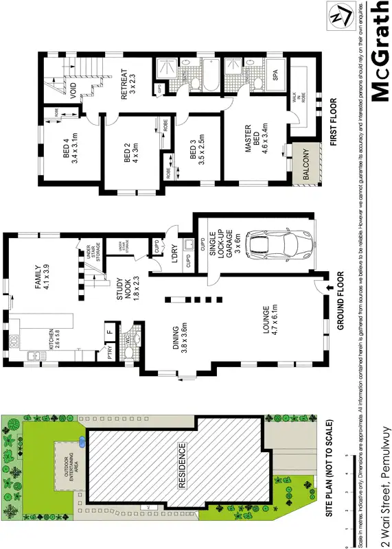 Floorplan of Homely house listing, 2 Wari Street, Pemulwuy NSW 2145